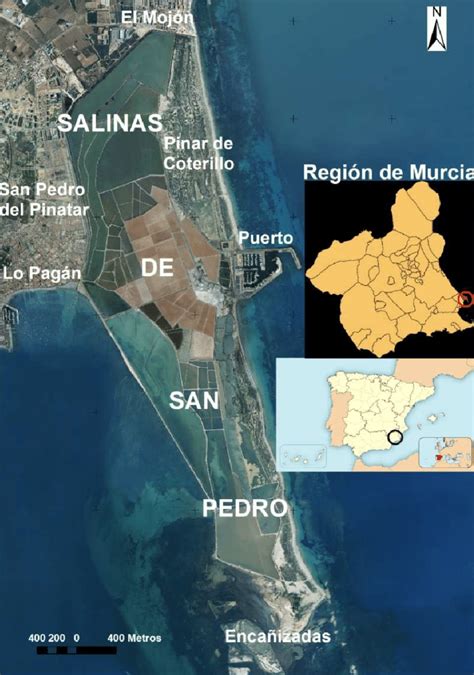 Localización Del Parque Regional De Las Salinas Y Arenales De San Pedro