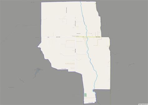 Map Of Potter Valley Cdp Thong Thai Real
