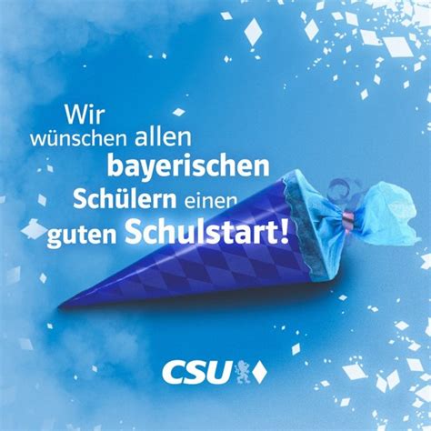 CSU Margetshöchheim Einen guten Start ins neue Schuljahr neuer