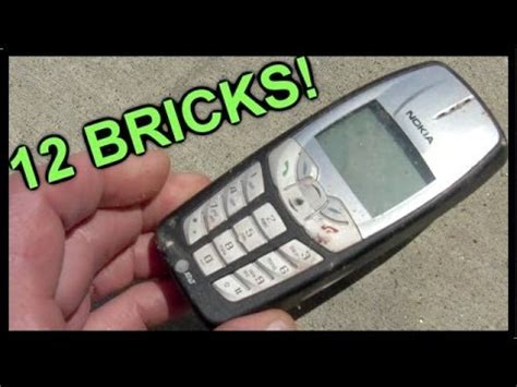 Nokia Brick Mobile Phones Indestruction Compilation Youtube