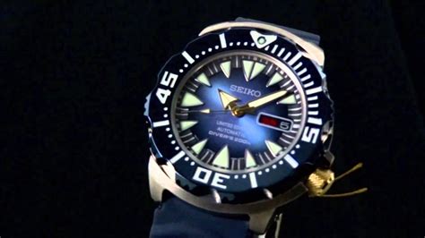 Seiko Monster Limited Edition Srp Youtube