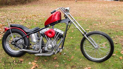 1974 Custom Old School Chopper Shovelhead – Dennis Kirk – Garage Build