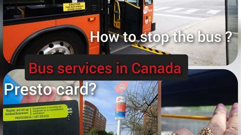 How To Travel In Bus In Canada How To Use Presto Card Bengalivlog