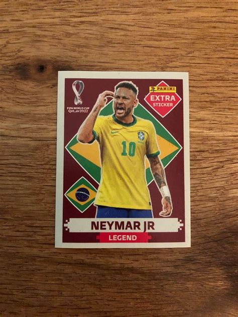 Panini WM 2022 Extra Sticker Neymar JR Acheter Sur Ricardo