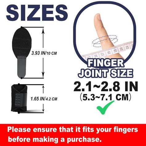 Pcs Trigger Finger Splints Single Straps Finger Splint Support