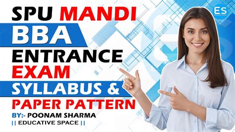 How To Prepare Spu Mandi Bba Entrance Exam Bba Entrance Exam