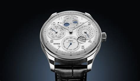 Iwc Portugieser Eternal Calendar Encabeza El Homenaje A La Eternidad De