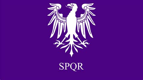 Purple Spqr Flag Some countries have used bright colors like red yellow