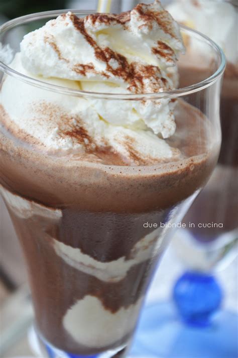 Due Bionde In Cucina Eisschokolade Affogato Al Cioccolato