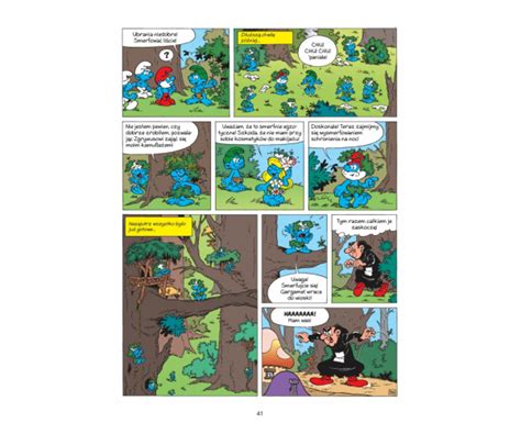 Komiksy24 Katalog Twoich Komiksów Smerfy Komiks 19 Smerf Dzikus