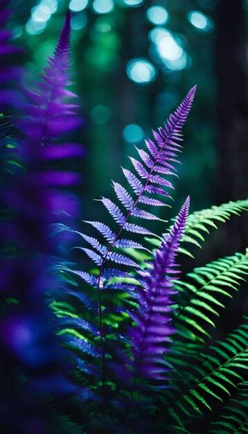 Premium AI Image | New Growth in the Ferns Wallpaper