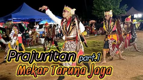 Prajuritan Part 1 Tari Gambyong Kuda Lumping Mekar Taruna Jaya Show