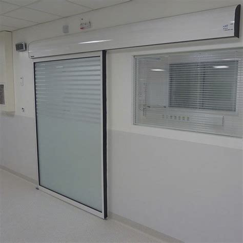 Sliding Door Hospital Laboratory With Glass Panel Diva L Clean