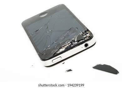 Broken Phone Screen Stock Photo 194239199 | Shutterstock