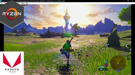 Cemu The Legend Of Zelda Breath Of The Wild Amd Ryzen U