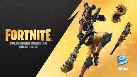 Goldenbane Guardian Quest Pack Fortnite Pack Fortnitegg