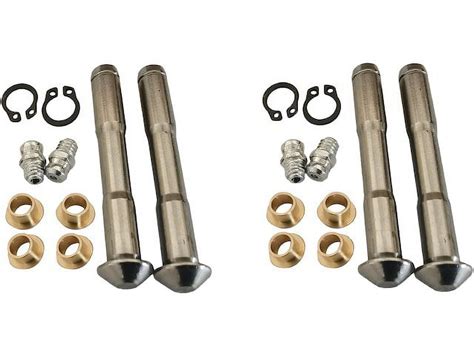 Side Door Hinge Pin And Bushing Kit Compatible With 1996 2014 Chevy Express 1500 1997 1998