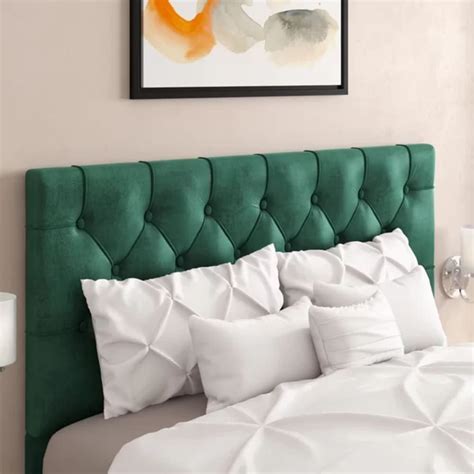 Velvet Tufted Headboard Green Headboard Tufted Headboards Cushion Headboard Wooden Headboard