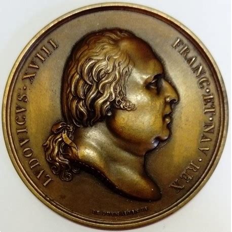 Medal Louis Xviii Horn