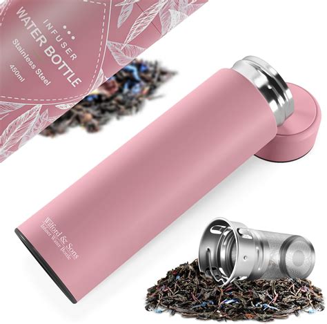 Teapro On The Go Loose Leaf Tea Infuser Bottle With Strainer Vacuum