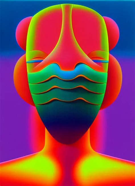 Mask By Shusei Nagaoka Kaws David Rudnick Airbrush Stable