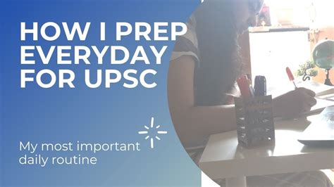 IDEAL STUDY ROUTINE OF A UPSC ASPIRANT UPSC PSC Self Study IAS