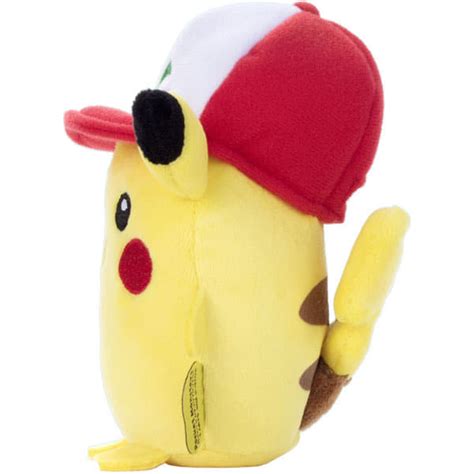 Pikachu Original Cap Mocchi Mocchi Mochichi Mochichi Plush Toy Mini 「 Pocket Monsters