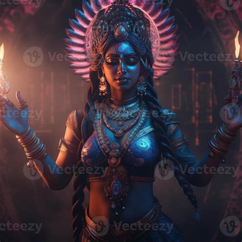 Kali Maa Full Body Portraits Beautiful 22249118 Stock Photo At Vecteezy