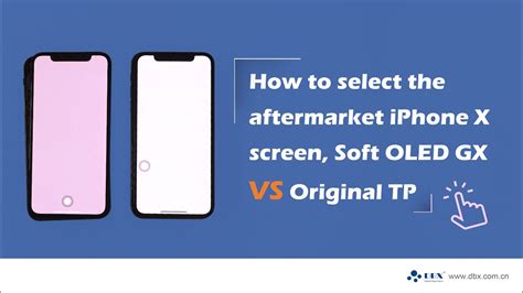 Iphone X Soft Oled Gx And Original Tp Screen Comparison Youtube