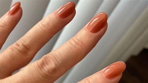 Spiced Brown Nails Are The Autumnal Manicure Color Of The Moment