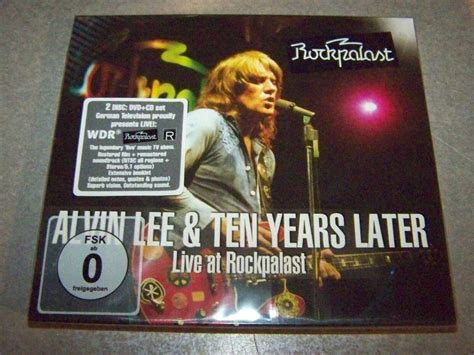 Alvin Lee And Ten Years Later Live At Rockpalast Cd Dvd Combo Brand