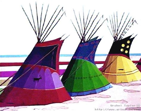 Urshel Taylor Tipi Village N Ut001