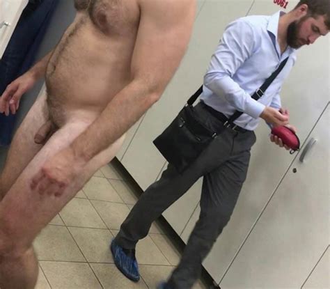 Nude Clothed Men In The Locker Room SpyCamDude