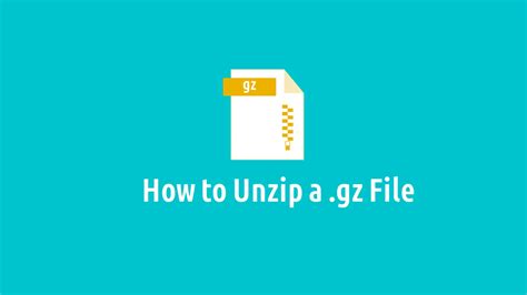 How To Unzip A Gz File On Linux A Step By Step Tutorial Linovox