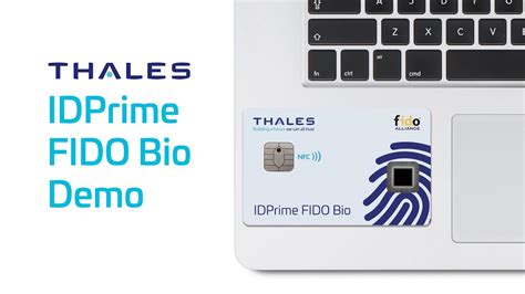 Set Up In Minutes The Safenet Fido Bio Smart Card Youtube