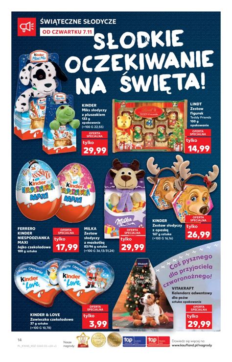 KAUFLAND 7 listopada 2019 gazetka świąteczne słodycze