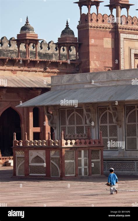 Sheikh Salim Chishti Tomb Inside The Friday Mosque In Fatehpur Sikri