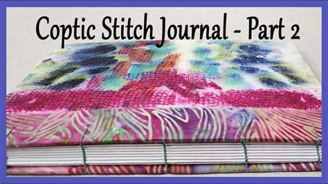 Piercing The Cover And Creating Signatures Coptic Stitch Journal