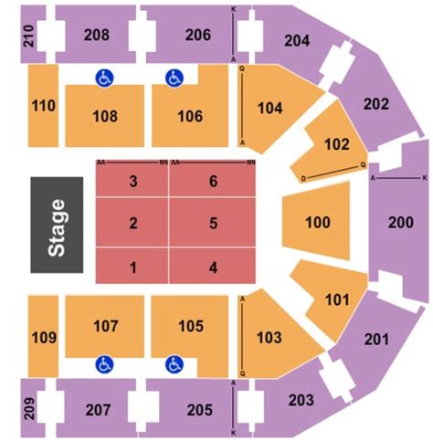 Chesapeake Arena Seating Chart Cabinets Matttroy