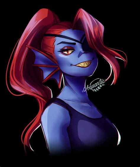 Undyne Undertale Image By Aqualeonhart 3398148 Zerochan Anime