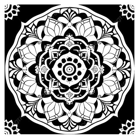 Create A Sense Of Peace With These Beautiful Floral Mandalas Vector