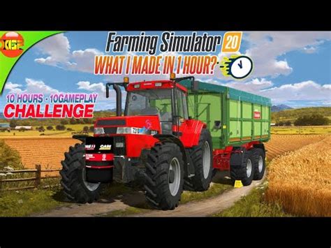 Farming Simulator 20 Gameplay Walkthrough Part 1 Harvesting The