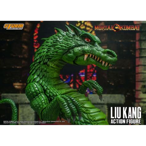 Figura Mortal Kombat Liu Kang Storm Collectibles Cm