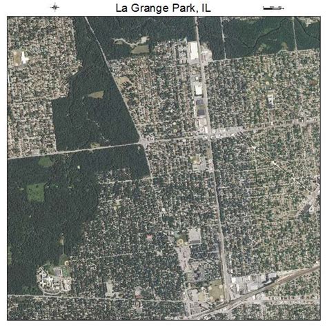 Aerial Photography Map Of La Grange Park Il Illinois