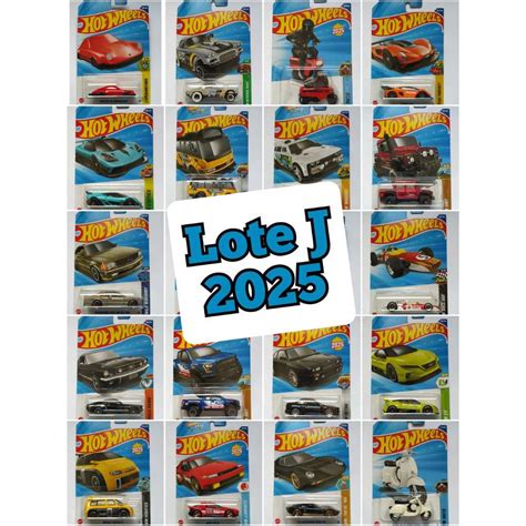 Miniaturas Hot Wheels Lote J 2025 Shopee Brasil