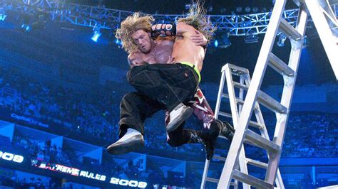 Edge Vs Jeff Hardy World Heavyweight Championship Ladder Match