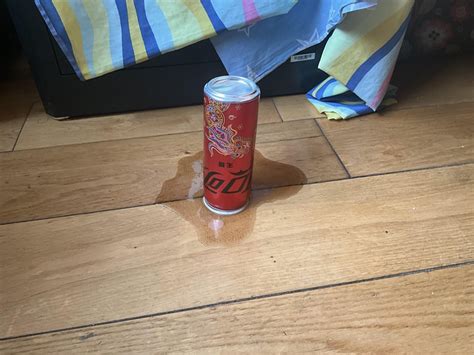 My Can Of Soda Dropped Like This And It Still Has 14 Of The Soda Left