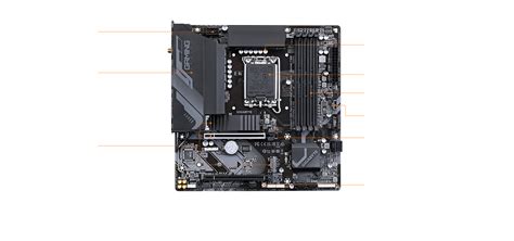 B760M GAMING X AX Rev 1 0 Key Features Motherboard GIGABYTE