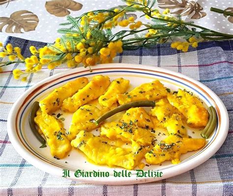 Straccetti Di Pollo Allo Zafferano Il Giardino Delle Delizie