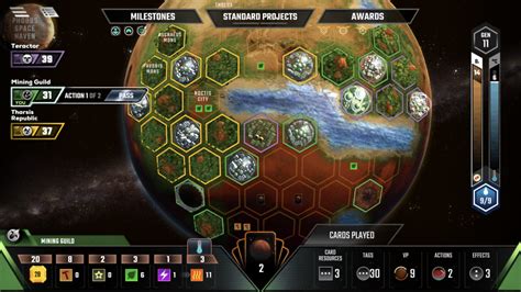 Terraforming Mars Review Boardgame App That Is Out Of This World